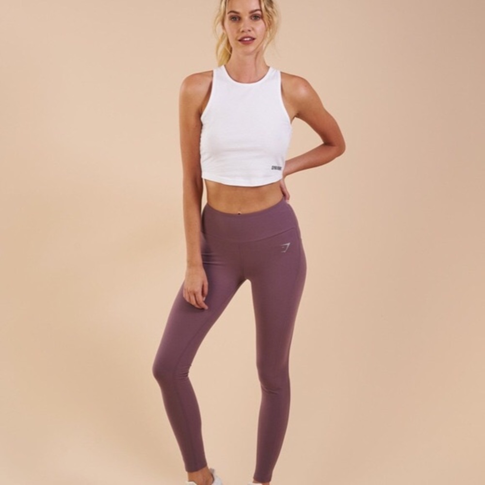 Gymshark Aspire Leggings - Purple Wash